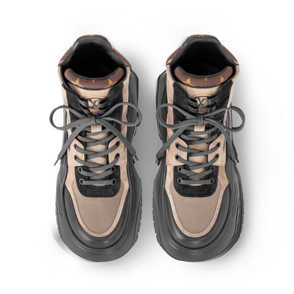 NIB Authentic Louis Vuitton Wmns Archlight 2.0 Platform Ankle Boot 'Khaki Green' - Picture 7 of 12